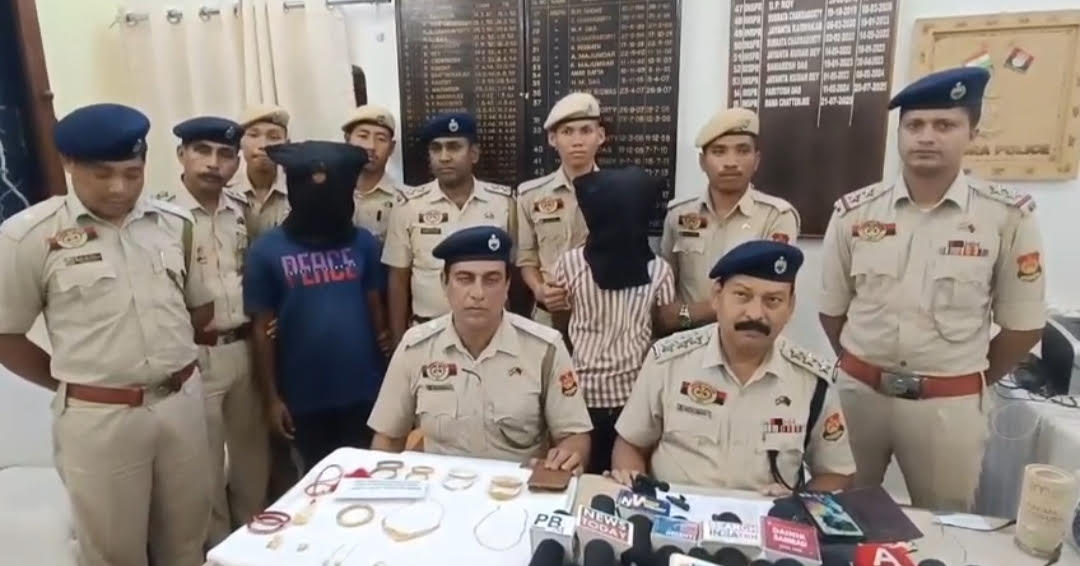 Police Recover ₹20 Lakh Gold, Arrest Two in Agartala Theft Case