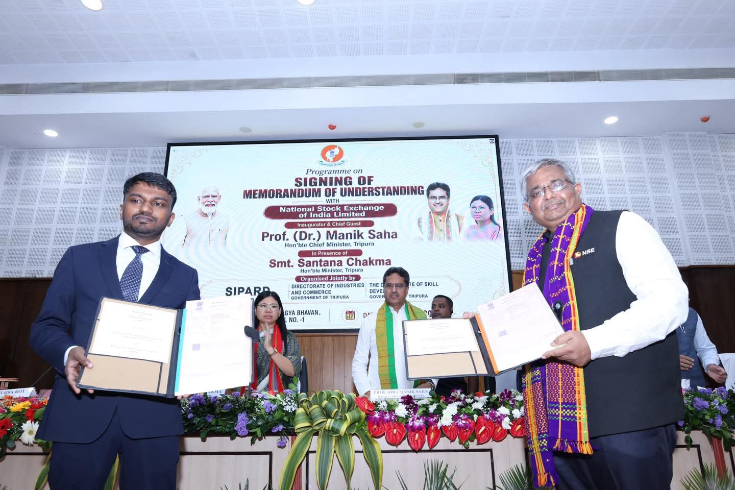 Tripura, NSE Sign MoU to Boost Financial Literacy and MSME Funding
