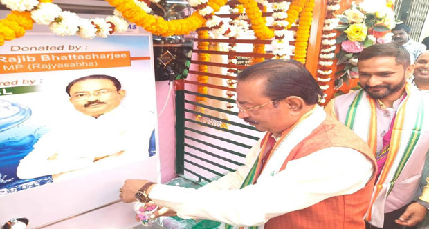 RO Water Purification Plant Launched at Math Chowmuhani Market