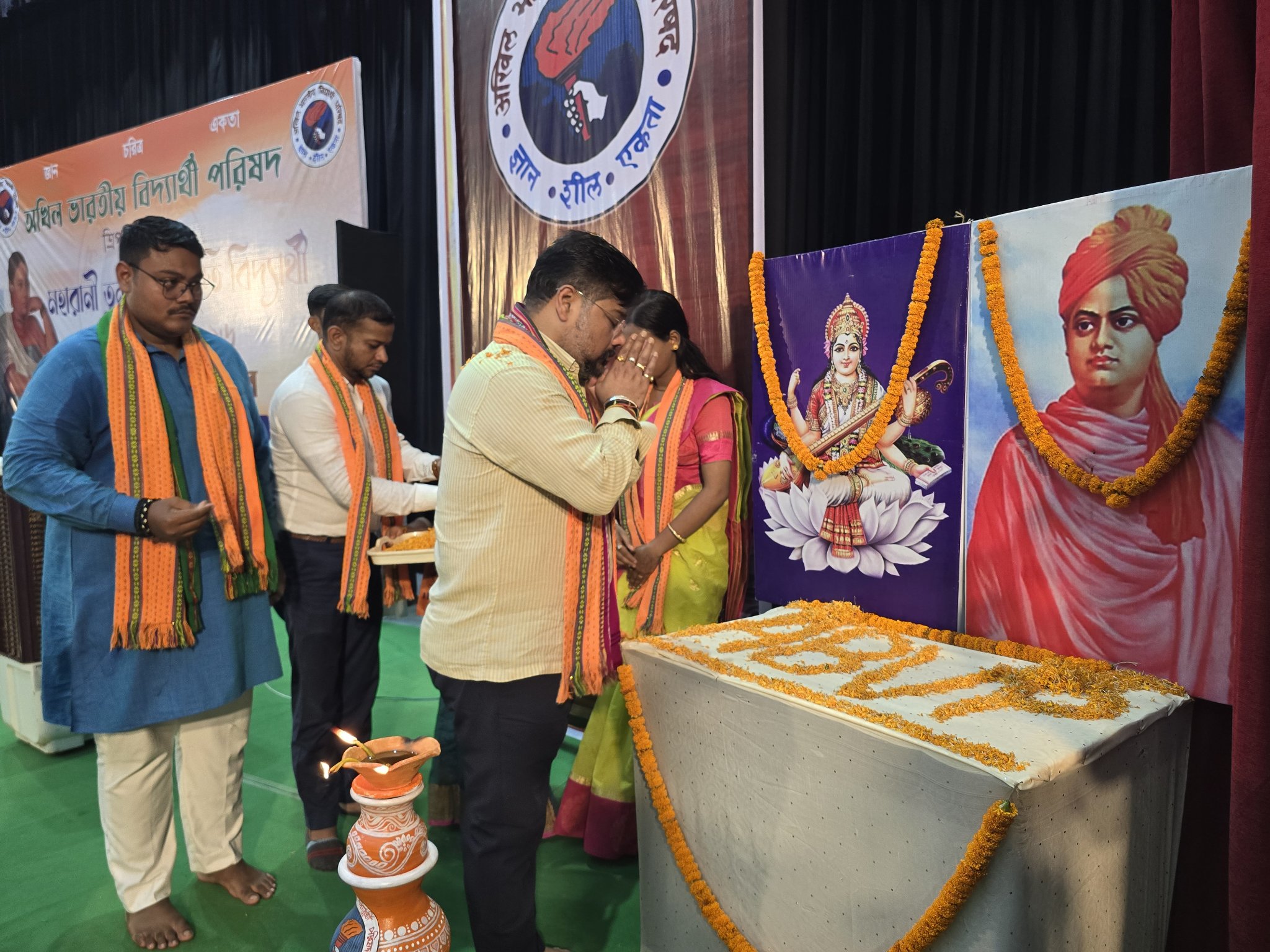 Minister Sushanta Chowdhury Honours Meritorious Students