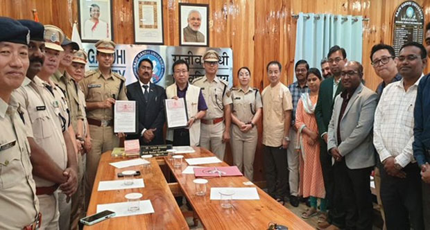 Itanagar Capital Police & Rajiv Gandhi University Sign MoU to Establish ‘Ane’s Home’