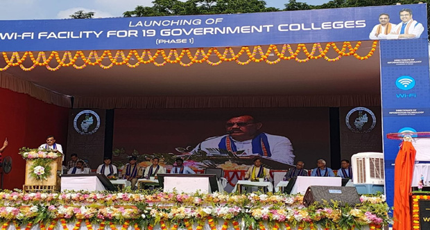 Minister Pranajit Singha Roy launches free Wi-Fi facility in 19 degree colleges to digitally empower students