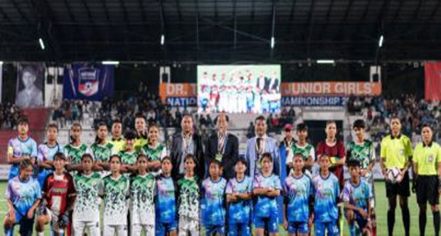 Nagaland Hosts Dr. Talimeren Ao Junior Girls National Football Championship 2025-26