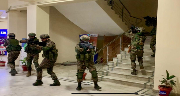 Major Counter-Terrorism Drill Conducted at Agartala Secretariat