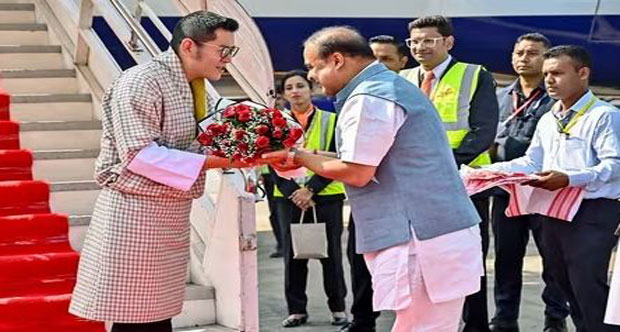 King of Bhutan’s Assam sojourn begins; CM Sarma extends warm welcome at airport