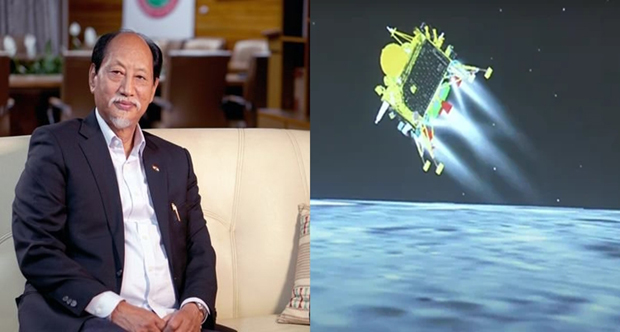 Nagaland CM Neiphiu Rio congratulates ISRO for successful landing of Chandrayaan 3