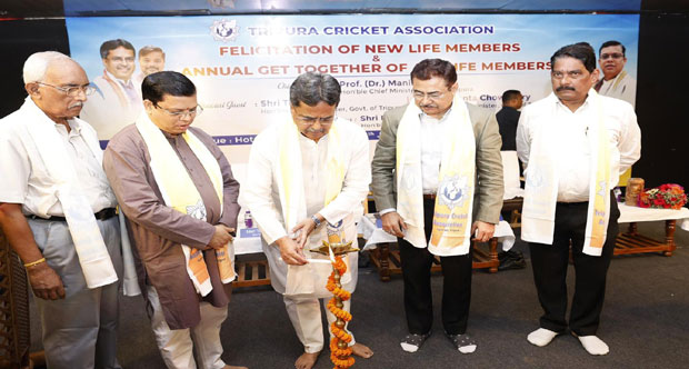 CM Dr. Manik Saha urges unified effort to strengthen cricket in Tripura