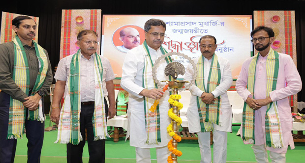 CM Manik Saha announces Agartala Town Hall to be renamed after Dr. Shyama Prasad Mukherjee