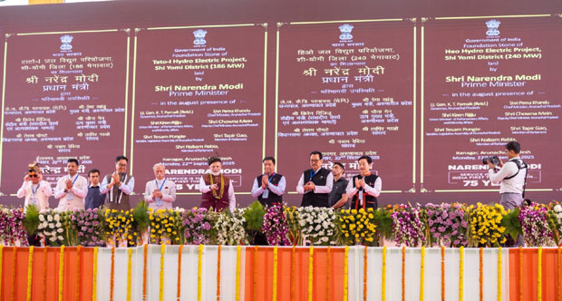 PM Modi launches ₹5,100 Crore infrastructure projects in Arunachal Pradesh