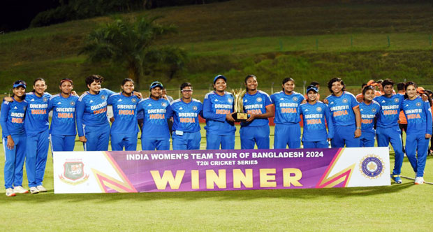 India Completes 5-0 Series Sweep Against Bangladesh in Women’s T20 Cricket